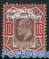 Great Britain 1902 10p, Stamp Out Of Set, Unused (hinged) - Nuevos