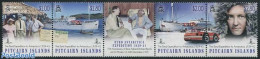 Pitcairn Islands 2014 The Byrd Expedition To Antarctica 4v+tab [::T::], Mint NH, Science - Transport - The Arctic & An.. - Stamps On Stamps