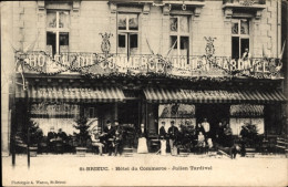 CPA Saint Brieuc Côtes D’Armor, Hôtel Du Commerce, Julien Tardivel - Autres & Non Classés