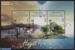 Türkiye 2015 Water For Life S/s, Mint NH, Nature - Environment - Trees & Forests - Other & Unclassified