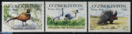 Uzbekistan 2014 Tashkent Zoo 3v, Mint NH, Nature - Animals (others & Mixed) - Birds - Oezbekistan