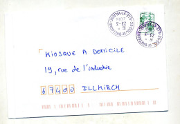 Lettre Cachet Dol De Bretagne - Manual Postmarks