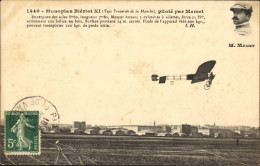 CPA Monoplane Bleriot XI, Gesteuert Von Mamet - Autres & Non Classés