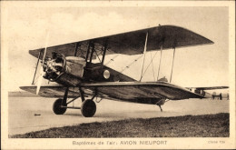 CPA Erstflüge, Flugzeug Nieuport - Autres & Non Classés