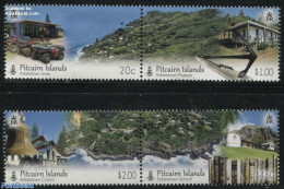 Pitcairn Islands 2016 Adamstown 4v (2x[:]), Mint NH, Religion - Science - Churches, Temples, Mosques, Synagogues - Edu.. - Kirchen U. Kathedralen