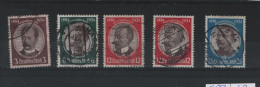 Deutsches Reich  Michel Kat.Nr  Gest 540/543 X/y - Used Stamps