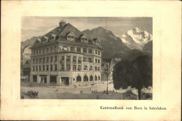 11181912 Interlaken BE Kantonalbank Von Bern Interlaken BE - Autres & Non Classés