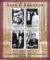 Samoa 2017 John F. Kennedy 4v M/s, Mint NH, American Presidents - Samoa