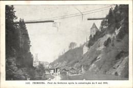 11181906 Fribourg FR Catastrophe 9. Mai 1919 Fribourg FR - Andere & Zonder Classificatie