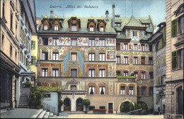 11181897 Luzern LU Hotel Des Balances Luzern LU - Sonstige & Ohne Zuordnung