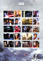 Great Britain 2019 Star Wars Collectors Sheet S-a, Mint NH, Transport - Space Exploration - Art - Science Fiction - Ongebruikt