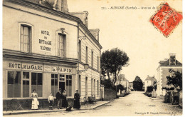 Aubigné : Hotel De La Gare    ///  Ref. Mai 24 ///  BO. 72 - Autres & Non Classés