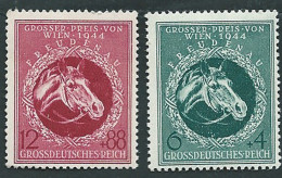 Deutsches Reich 1944 ; Grand Prix Hippique De Vienne : Cavalli, Pferde, Horses, Chevaux. New - Caballos