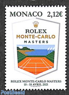 Monaco 2021 Rolex Monte Carlo Masters 1v, Mint NH, Sport - Tennis - Nuevos