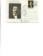 Romania - Postal St.cover Used 1980(74)  - 100 Years Since The Death Of General Gh. Magheru - Postwaardestukken