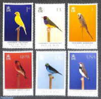 Isle Of Man 2021 Birds 6v, Mint NH, Nature - Birds - Man (Eiland)