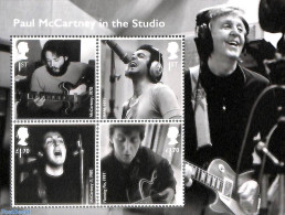 Great Britain 2021 Paul McCartney S/s, Mint NH, Performance Art - Music - Popular Music - Altri & Non Classificati