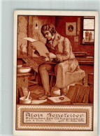 13540411 - Alois Senefelder Erfinder Der Lithographie Sign.Grossmann - Autres & Non Classés