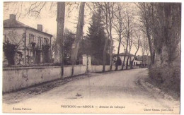 (40) 146, Pontonx Sur Adour, Faberes, Avenue De Laluque  - Autres & Non Classés