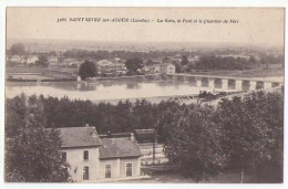 (40) 038, St Saint Sever Sur Adour, Gautreau 3505, La Gare Et Le Quartier De Péré, Format 136 X 87 - Saint Sever