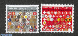 Switzerland 2022 Pro Patria 2v, Mint NH - Unused Stamps