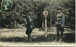 2488 - Meurthe Et Moselle -  PRAYE  :  FRONTIERE  FRANCO - ALLEMANDE  Circulée En 1909  RARE - Autres & Non Classés