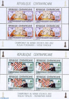 Central Africa 2007 Chess 2 M/s, Mint NH, Sport - Chess - Chess