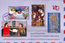 Thailand 2023 140 Years Stamps S/s In Booklet, Mint NH, Stamp Booklets - Zonder Classificatie