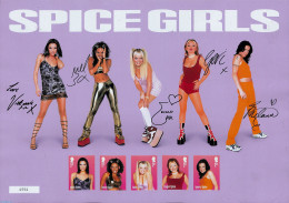 Great Britain 2024 Spice Girls Fan Sheet S-a (with 5 Stamps From S/s), Mint NH, Performance Art - Music - Popular Music - Nuevos