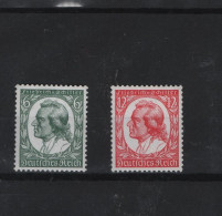 Deutsches Reich  Michel Kat.Nr  Postfr/** 554/555 - Unused Stamps