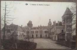 Cpa 24 Dordogne, Château De Hoche, SAINT PRIEST LES FOUGERES, éd Hirondelle, écrite En 1936 - Autres & Non Classés