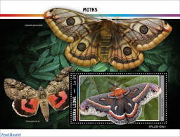 Sierra Leone 2023 Moths, Mint NH, Nature - Insects - Autres & Non Classés