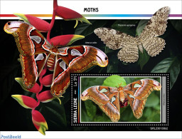 Sierra Leone 2023 Moths, Mint NH, Nature - Insects - Autres & Non Classés