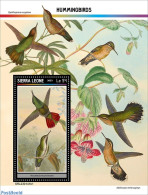 Sierra Leone 2023 Hummingbirds, Mint NH, Nature - Birds - Flowers & Plants - Hummingbirds - Sonstige & Ohne Zuordnung