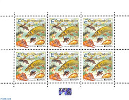 Czech Republic 2024 Europa, Marine Life M/s, Mint NH, History - Nature - Europa (cept) - Fish - Shells & Crustaceans -.. - Other & Unclassified