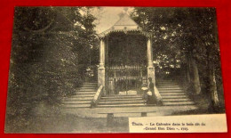 THUIN  -    Le Calvaire Dans Le Bois Dit Du " Grand Bon Dieu " -   1908  - - Thuin