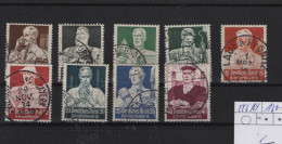 Deutsches Reich  Michel Kat.Nr  Gest  556/564 (2) - Used Stamps