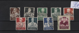 Deutsches Reich  Michel Kat.Nr  Gest  556/564 (5) - Used Stamps