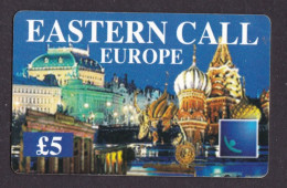 2002 United Kingdom, Phonecard ›Eastern Call2,5£,Col:GB-PRE-GNG-0022B - [ 8] Ediciones De Empresas