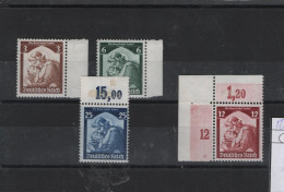 Deutsches Reich  Michel Kat.Nr  Postfr/** 565/568 Falz Auf Rand - Unused Stamps