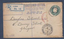 DUNMOW - Registered Letter - Covers & Documents