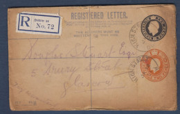DUBLIN - Registered Letter - Briefe U. Dokumente