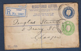 CARDIFF - Registered Letter - Storia Postale