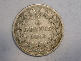FRANCE 5 Francs 1836 A - Silver, Argent Franc - 5 Francs