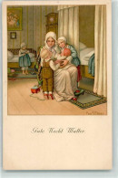 13959111 - August Roekl Nr. 1395 Gute Nacht Mutter. Mutter Mit Ihren Vier Kindern Im Schlafgemach - Ebner, Pauli