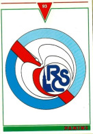 *Carte Cartonnée PANINI Divers- Logo Club 1993 - 357 Racing Club De STRASBOURG - Trading-Karten