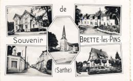 Brette Les Pins : Souvenir : SM Petit Format)   ///  Ref. Mai 24 ///  BO. 72 - Beaumont Sur Sarthe
