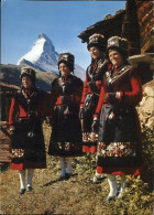 11181556 Zermatt VS Trachtengruppe, Matterhorn  - Autres & Non Classés