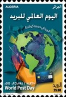 World Post Day - Journée Mondiale Du Timbre - UPU - 2022 - ALGÉRIE - ALGERIA - MNH - ** - Argelia (1962-...)