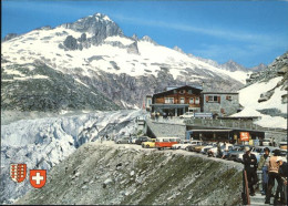 11181487 Rhonegletscher Glacier Du Rhone Furka Belvedere Naegelisgraetli, Wappen - Autres & Non Classés